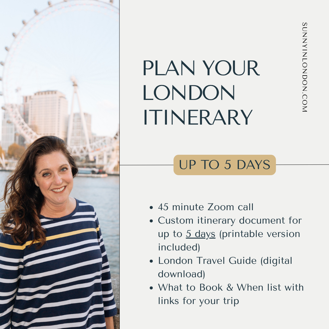 VIP London Itinerary Package