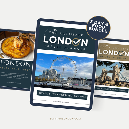 3-Day London Trip Planner & Restaurant Guide