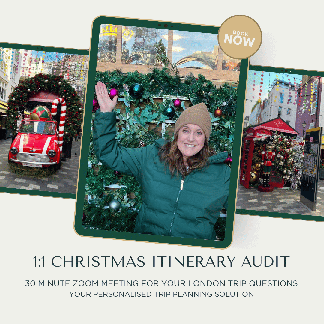 Christmas in London Itinerary Audit
