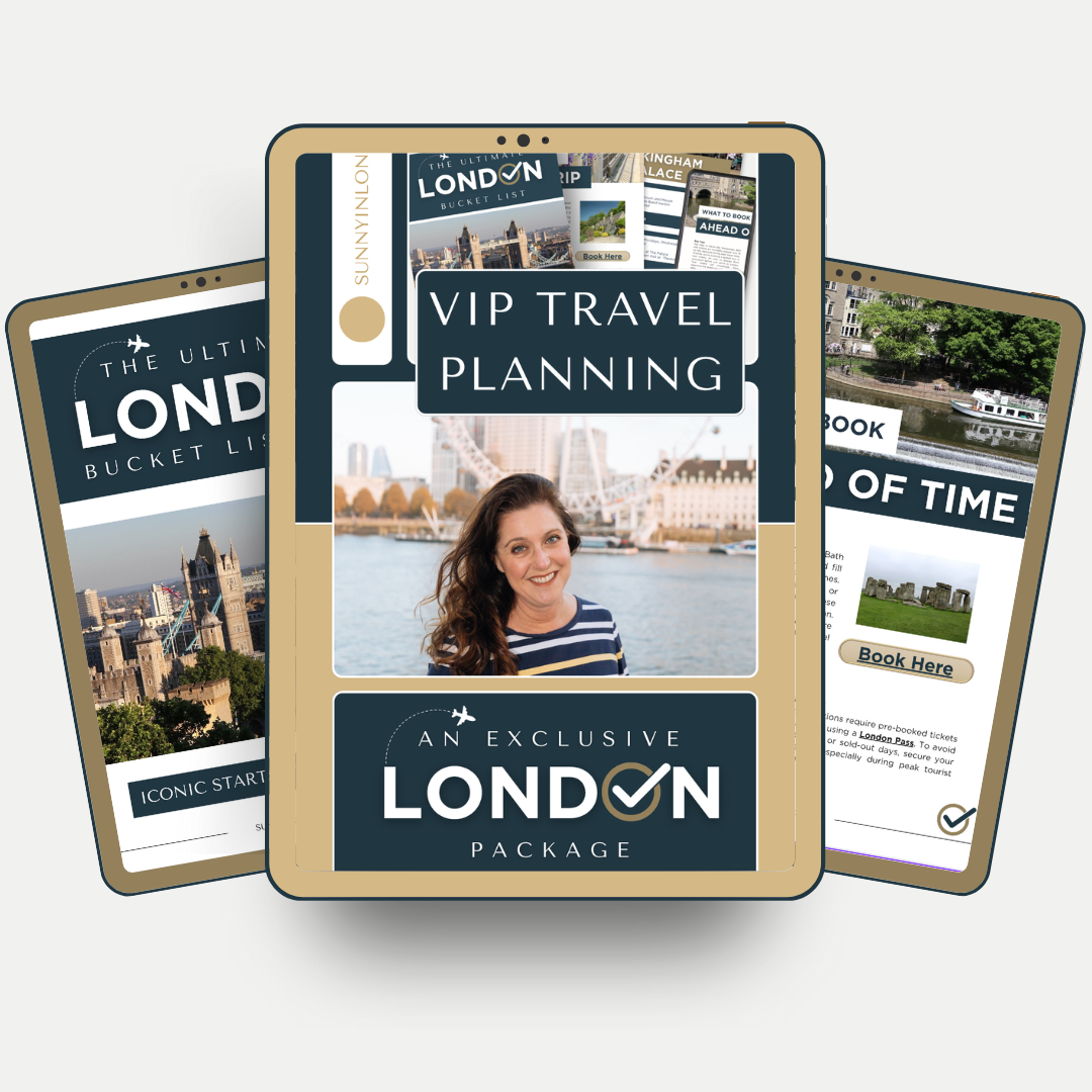 VIP London Itinerary Package